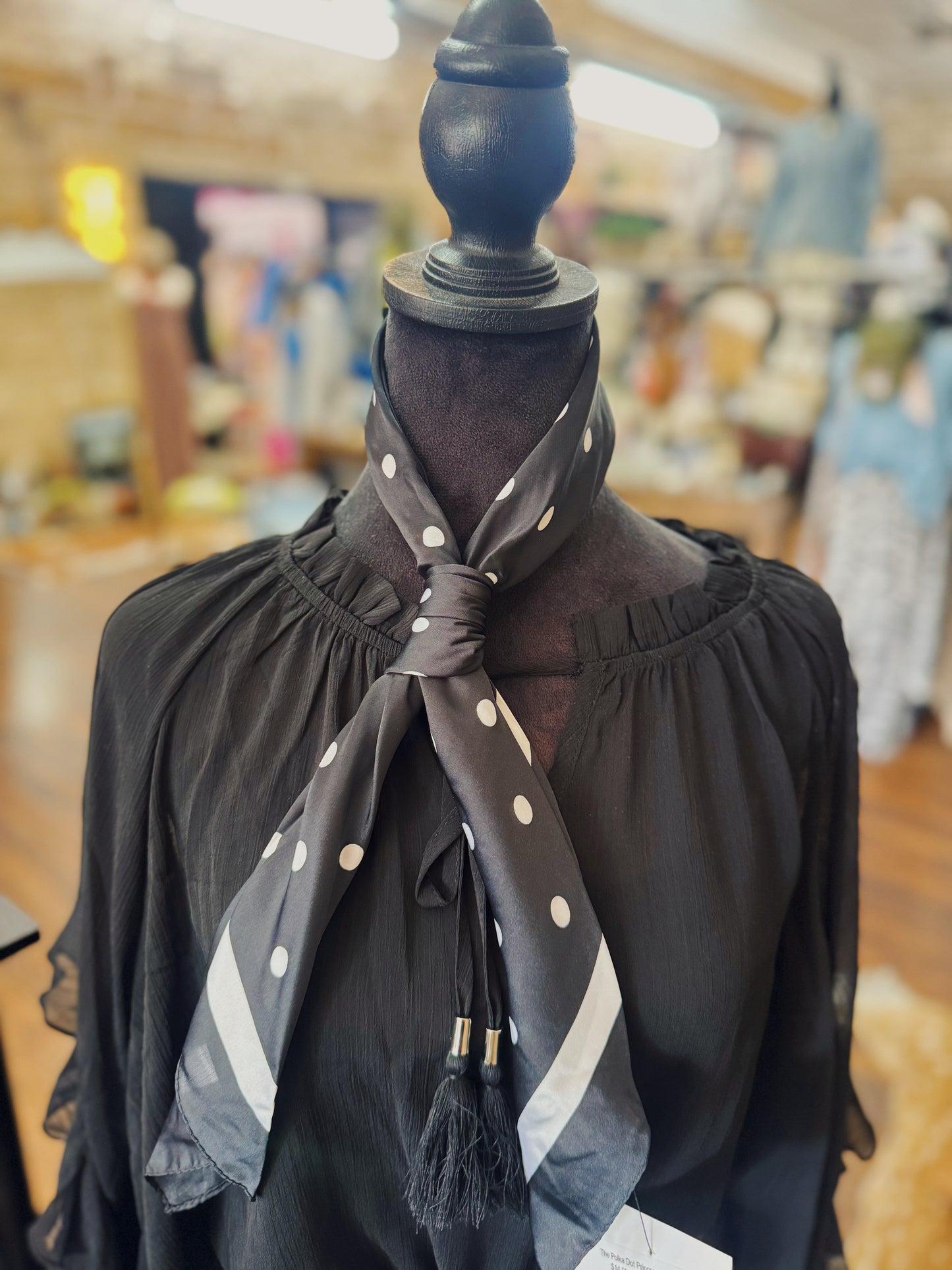 The Polka Dot Princess Scarf