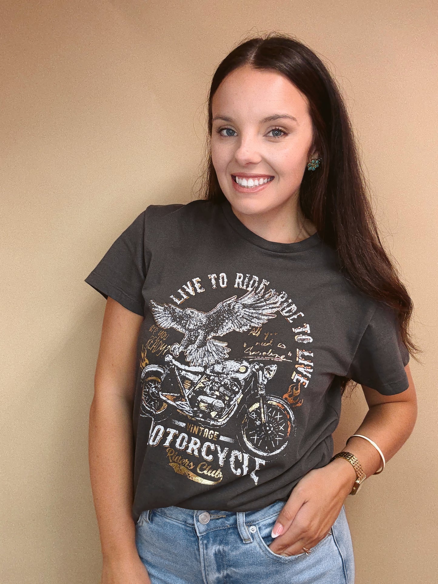 Live To Ride Graphic Tee