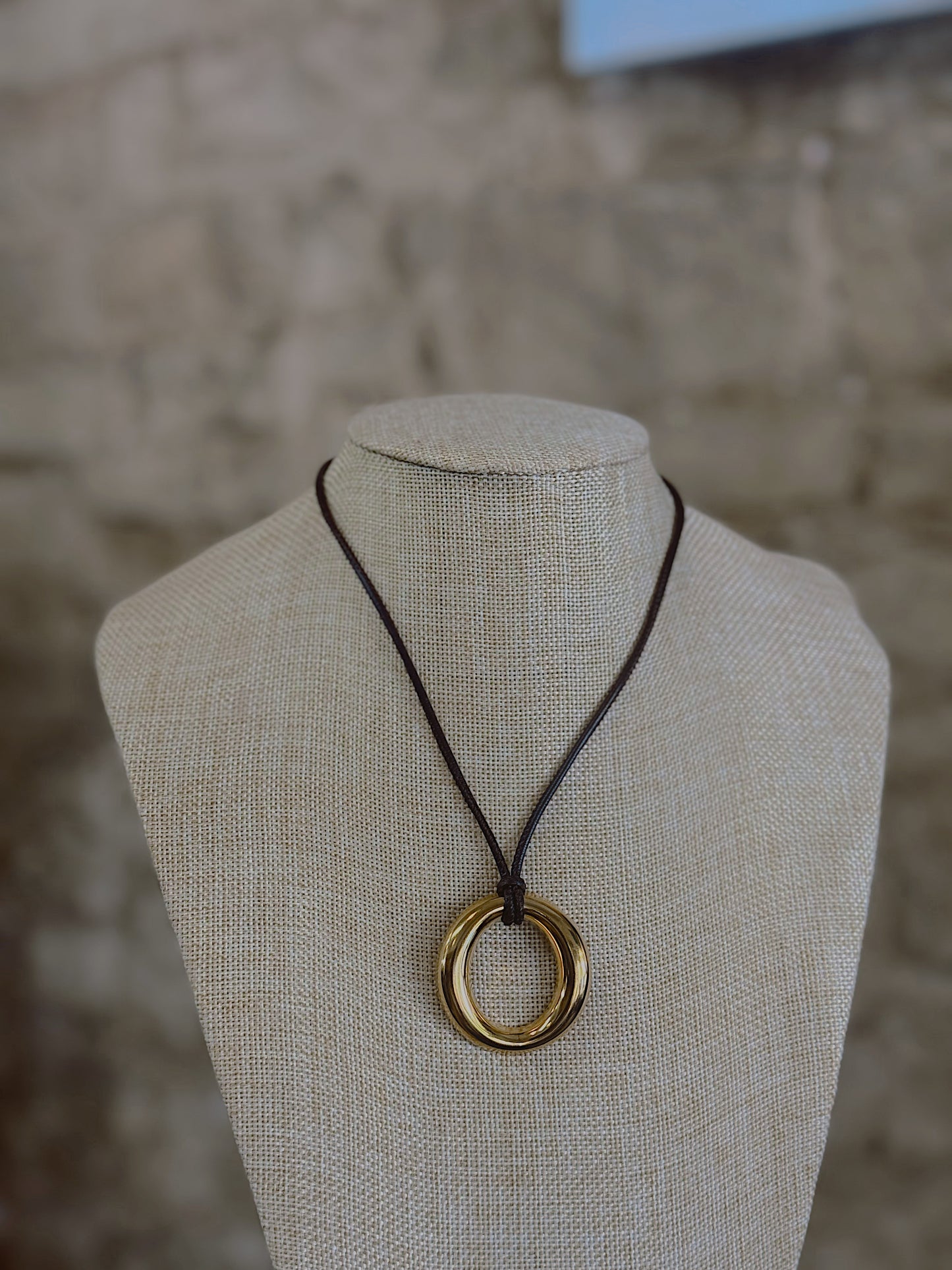 Sunset Pendant Necklace