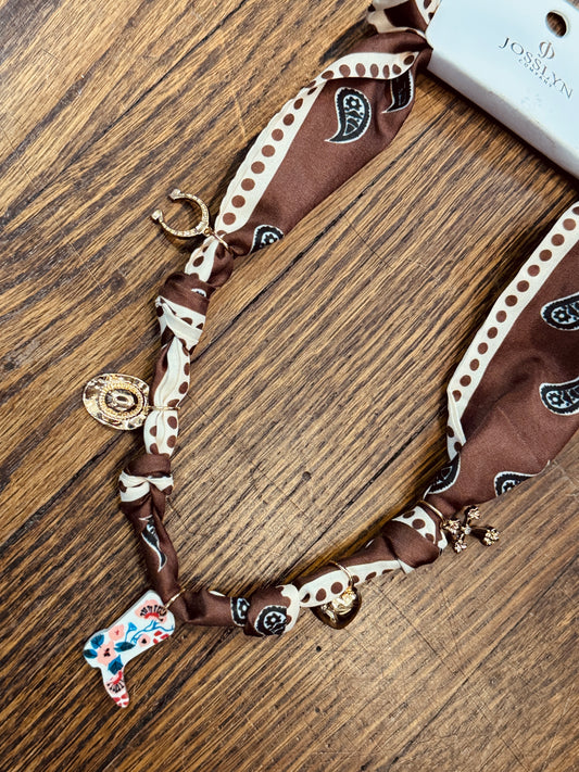 Boot Scootin' Charm Necklace