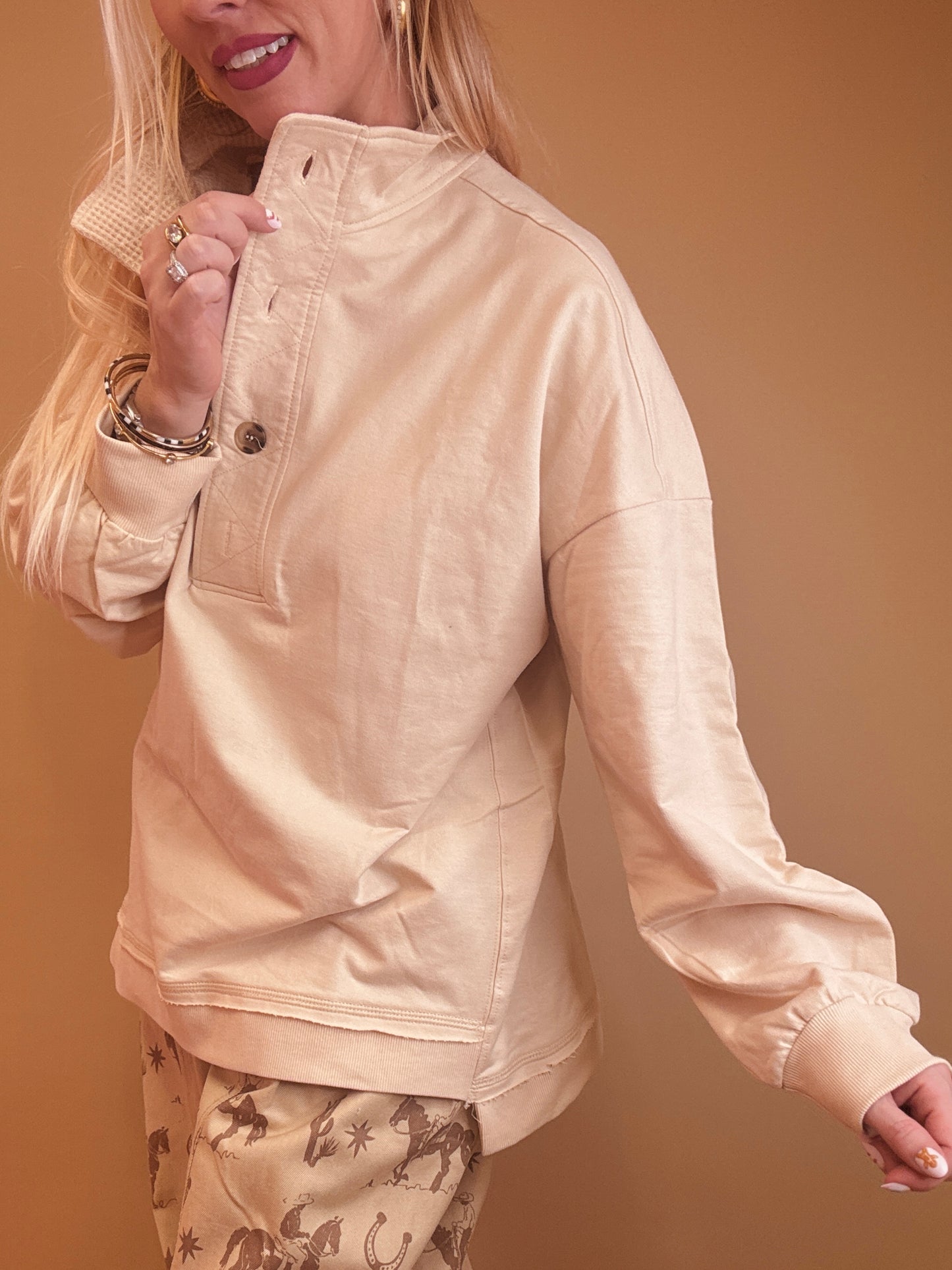 The Alice Button Up Top