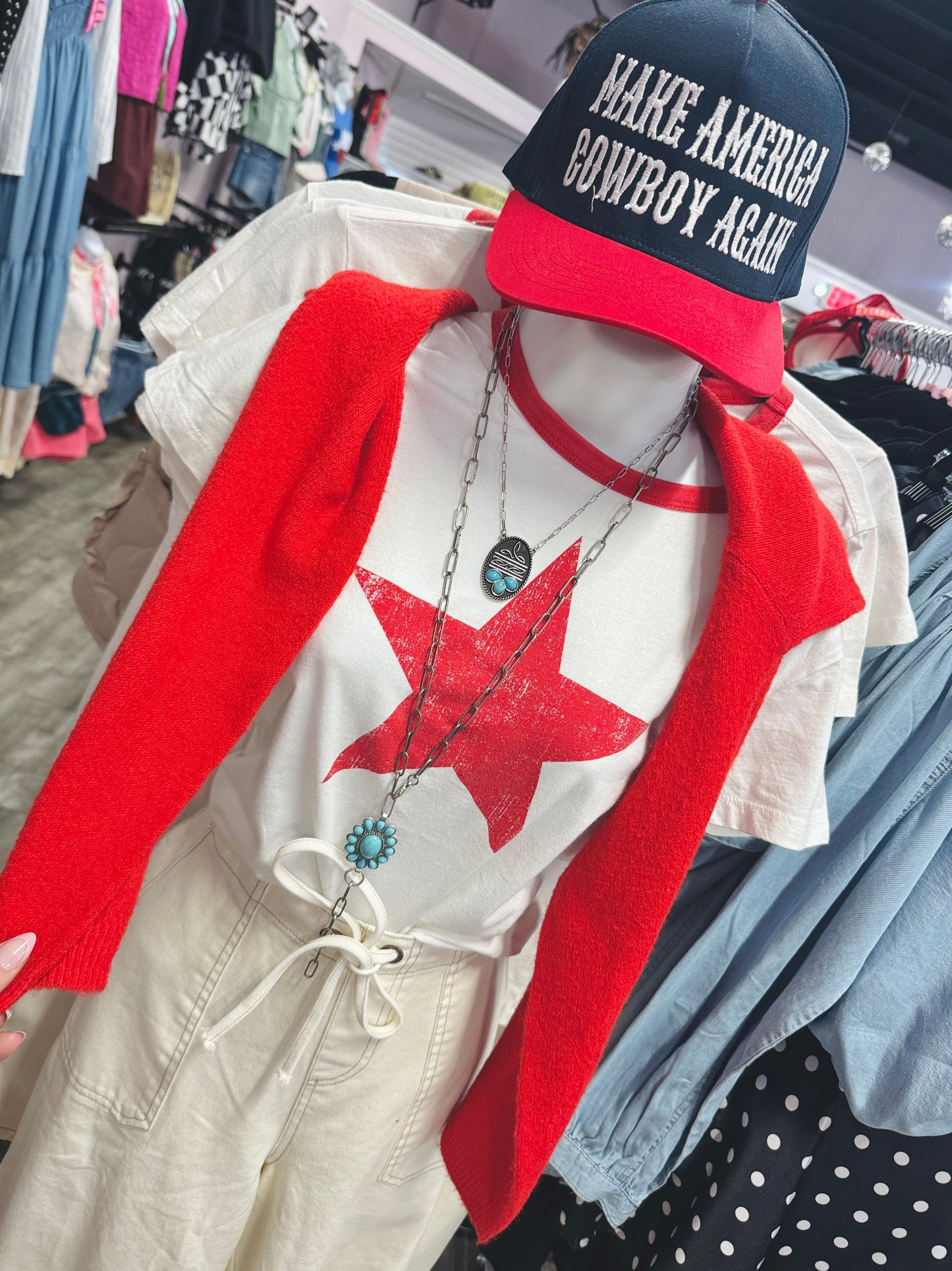 Star On Top Graphic Tee