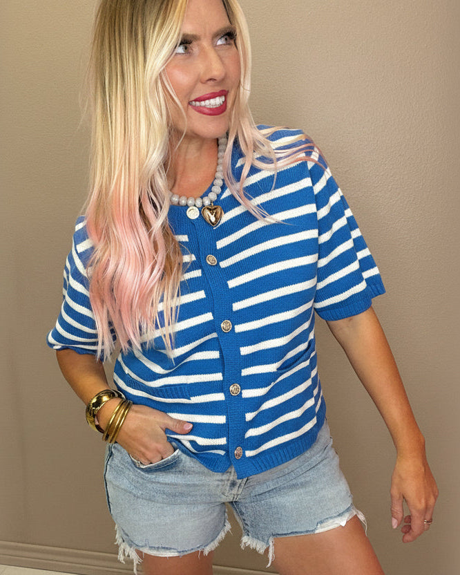 The Harbor Breeze Stripe Top