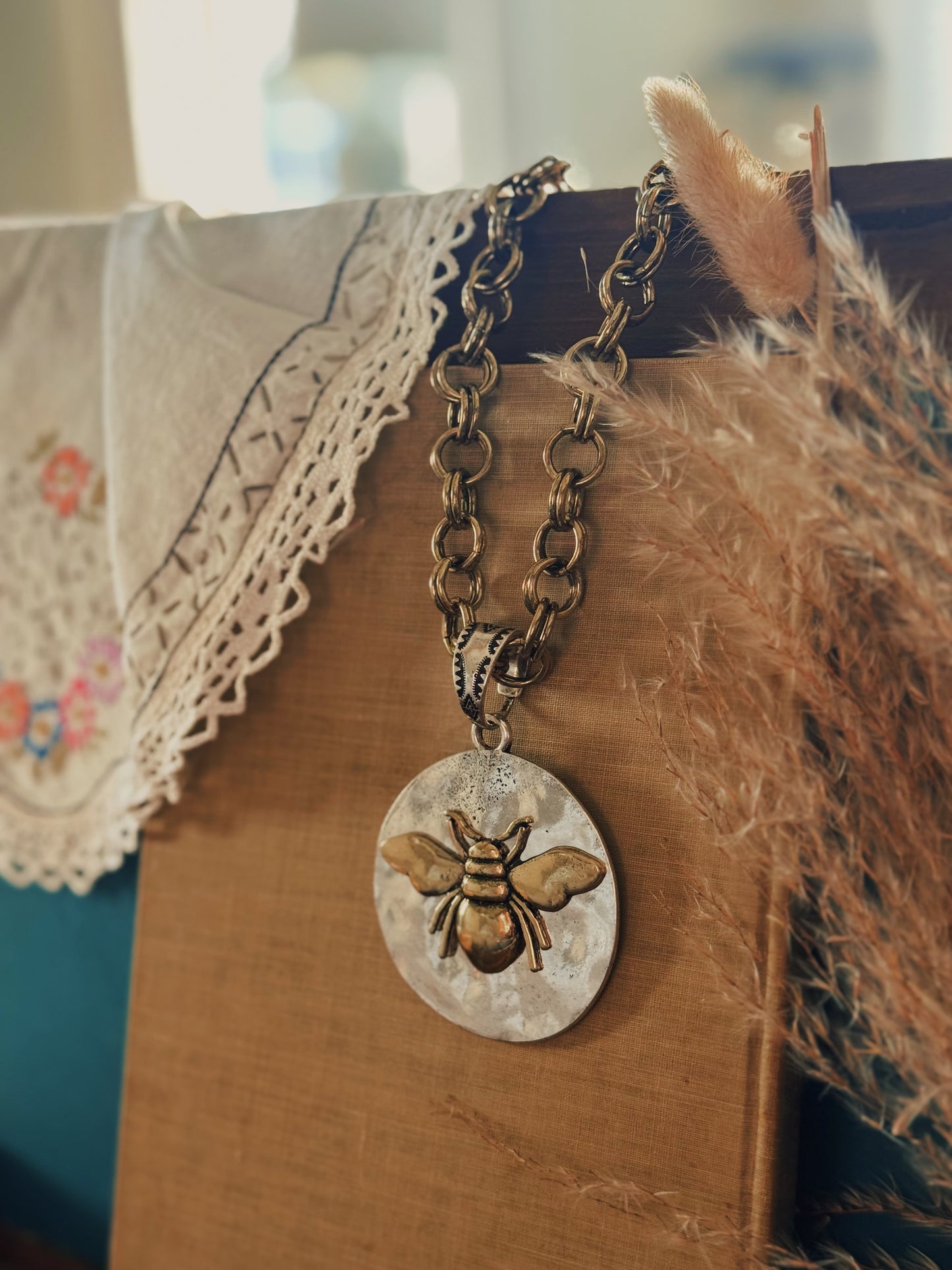 The Golden Hive Necklace