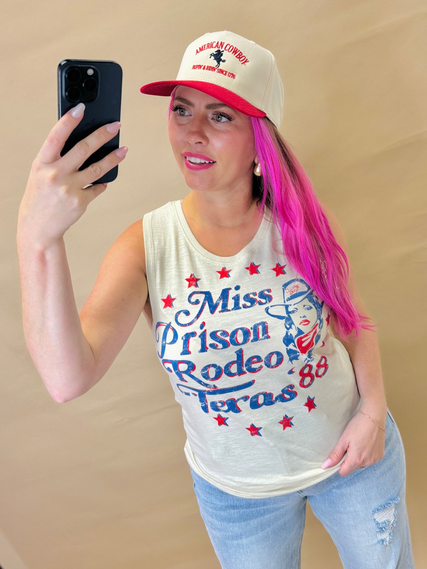 Miss Texas Prison Rodeo Muscle Top