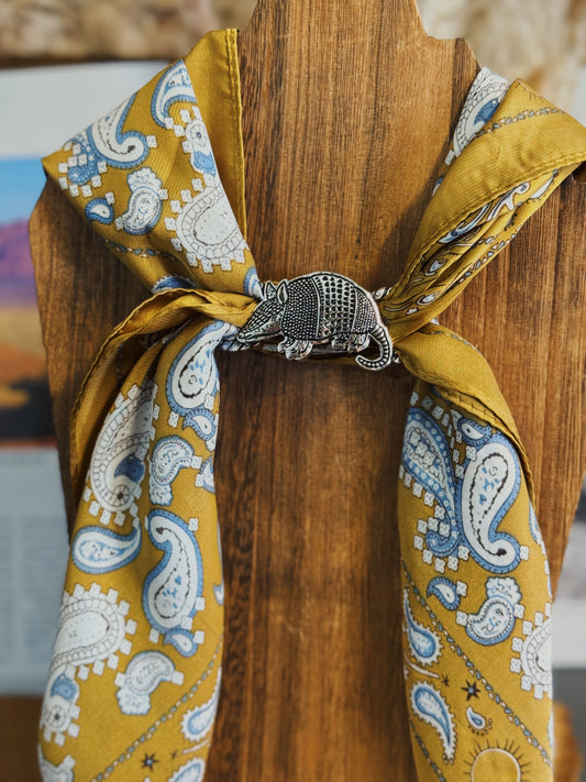 Armadillo Scarf Charm