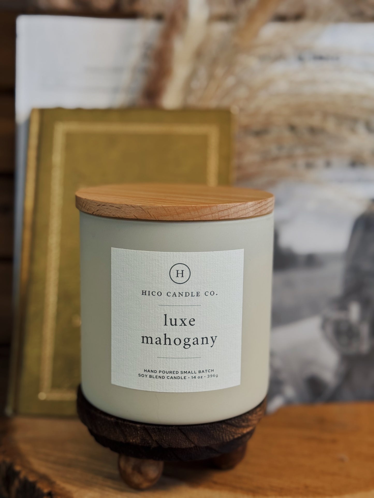 Luxe Mahogany Candle