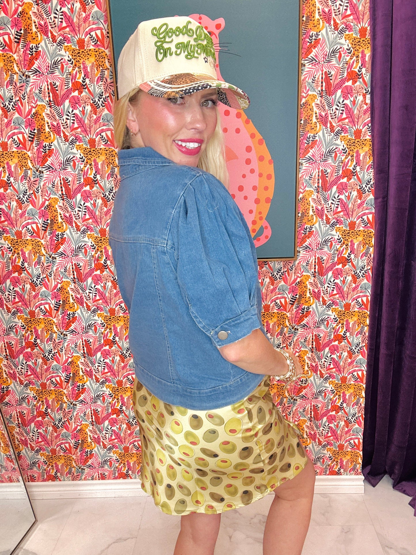 Cool Girl Classic Denim Top