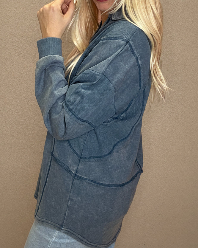 The Emory Mineral Washed Top