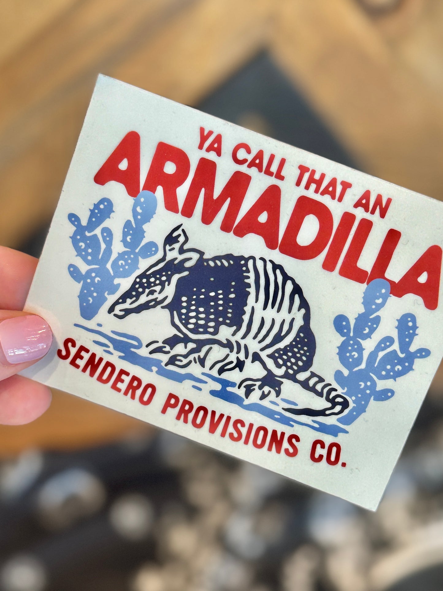 Armadilla Sticker