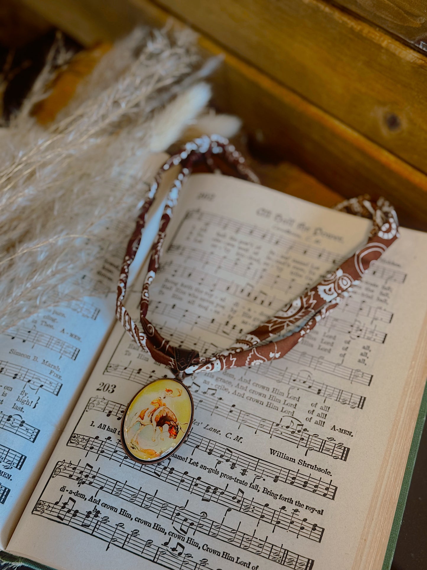 The Lady Cowgirl Bandana Necklace