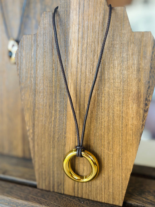 Sunset Pendant Necklace