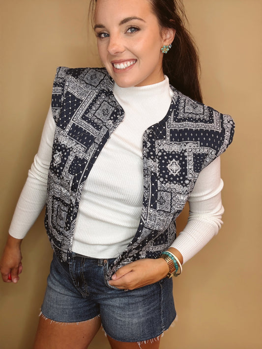 The Bandana Breeze Vest