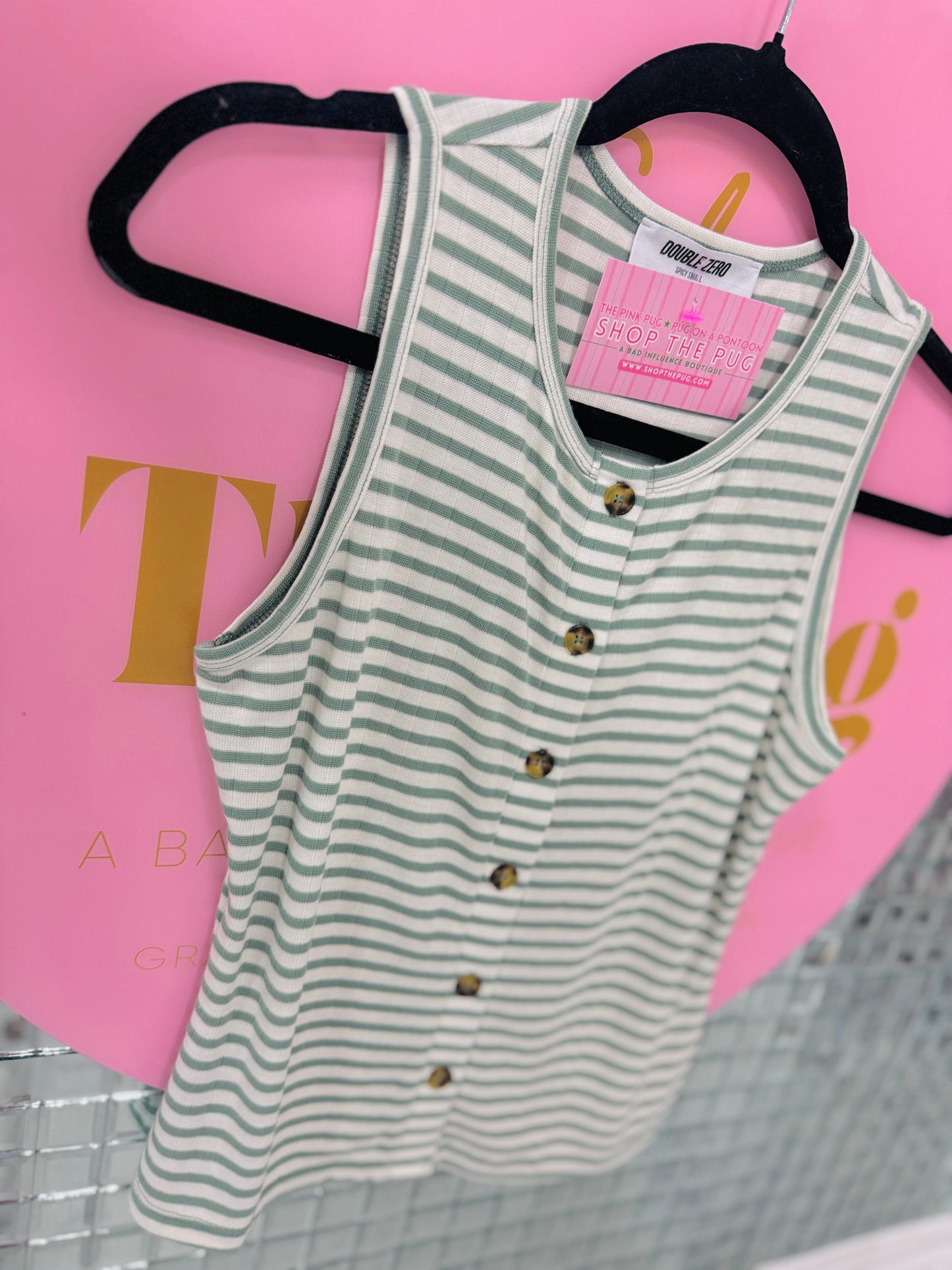 The Capri Coast Button Tank