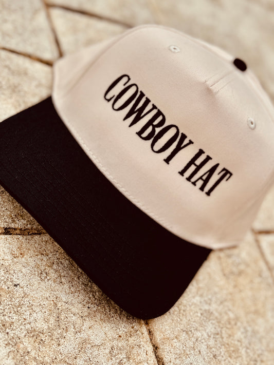Cowboy Hat Vintage Trucker Hat