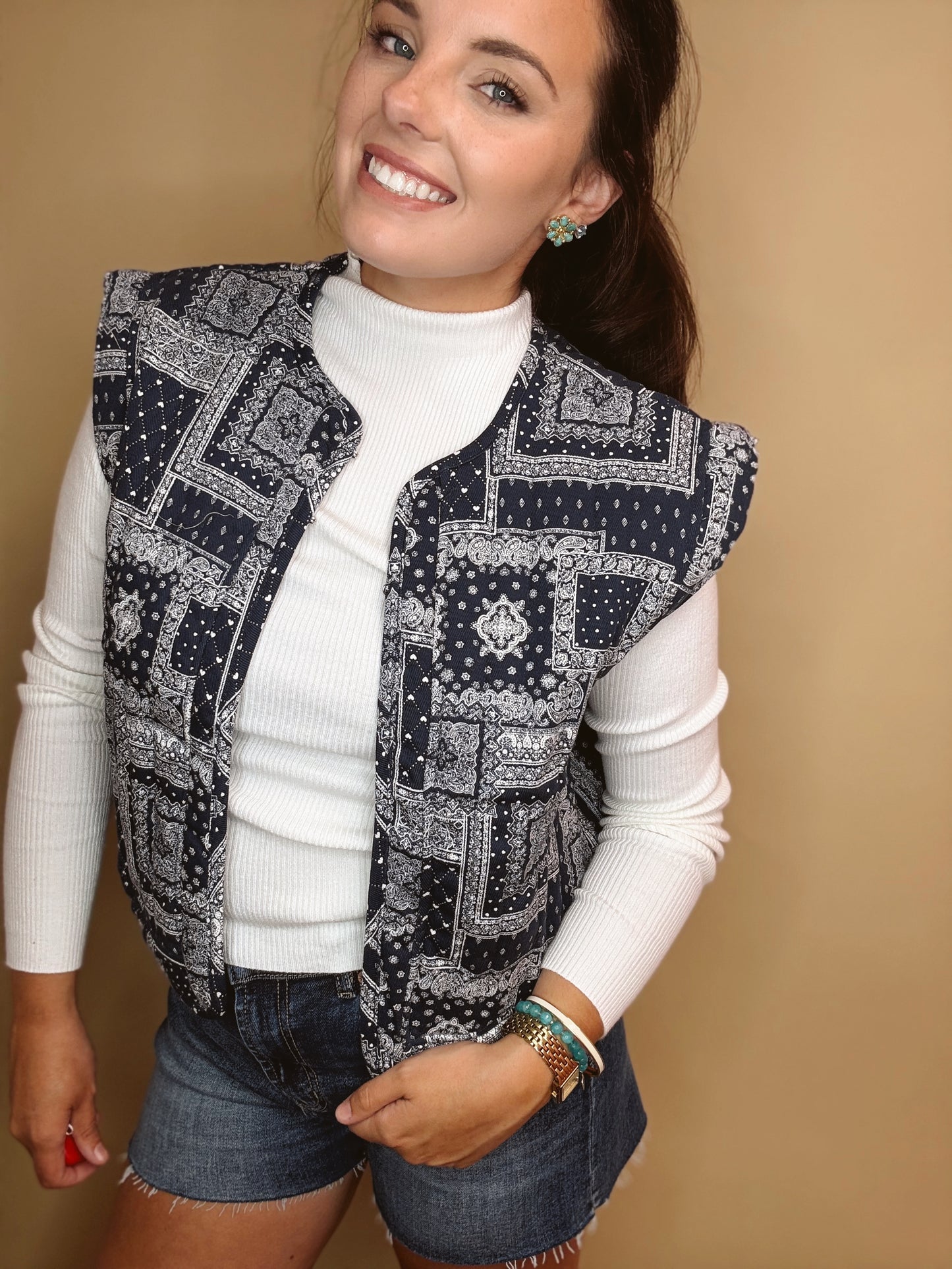 The Bandana Breeze Vest
