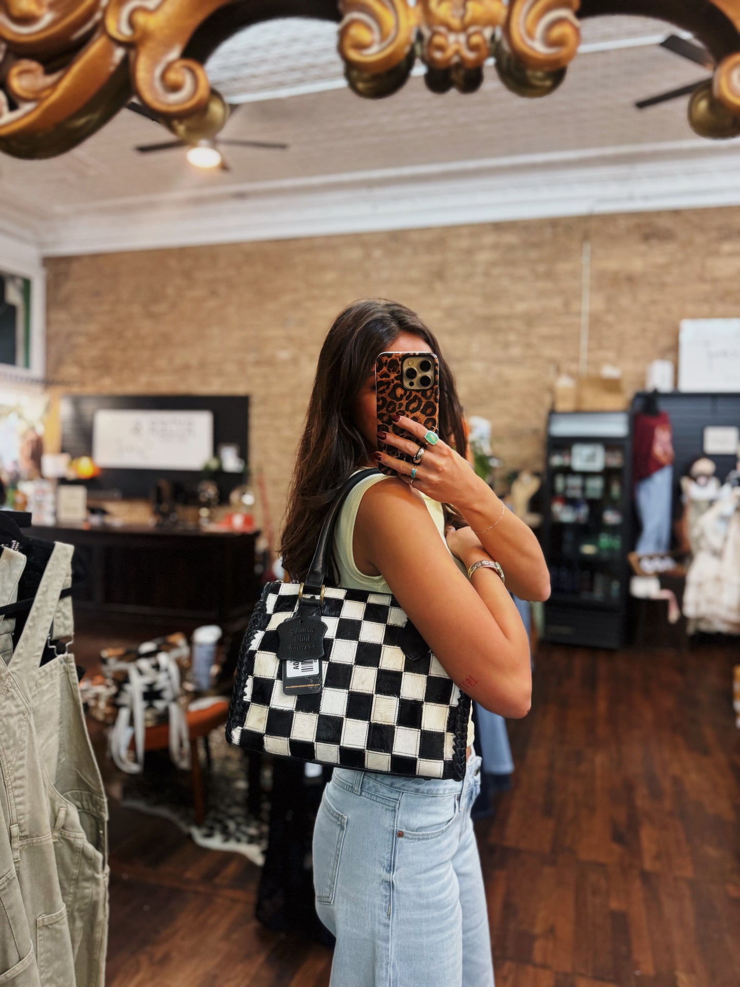 The Monroe Checkmate Purse