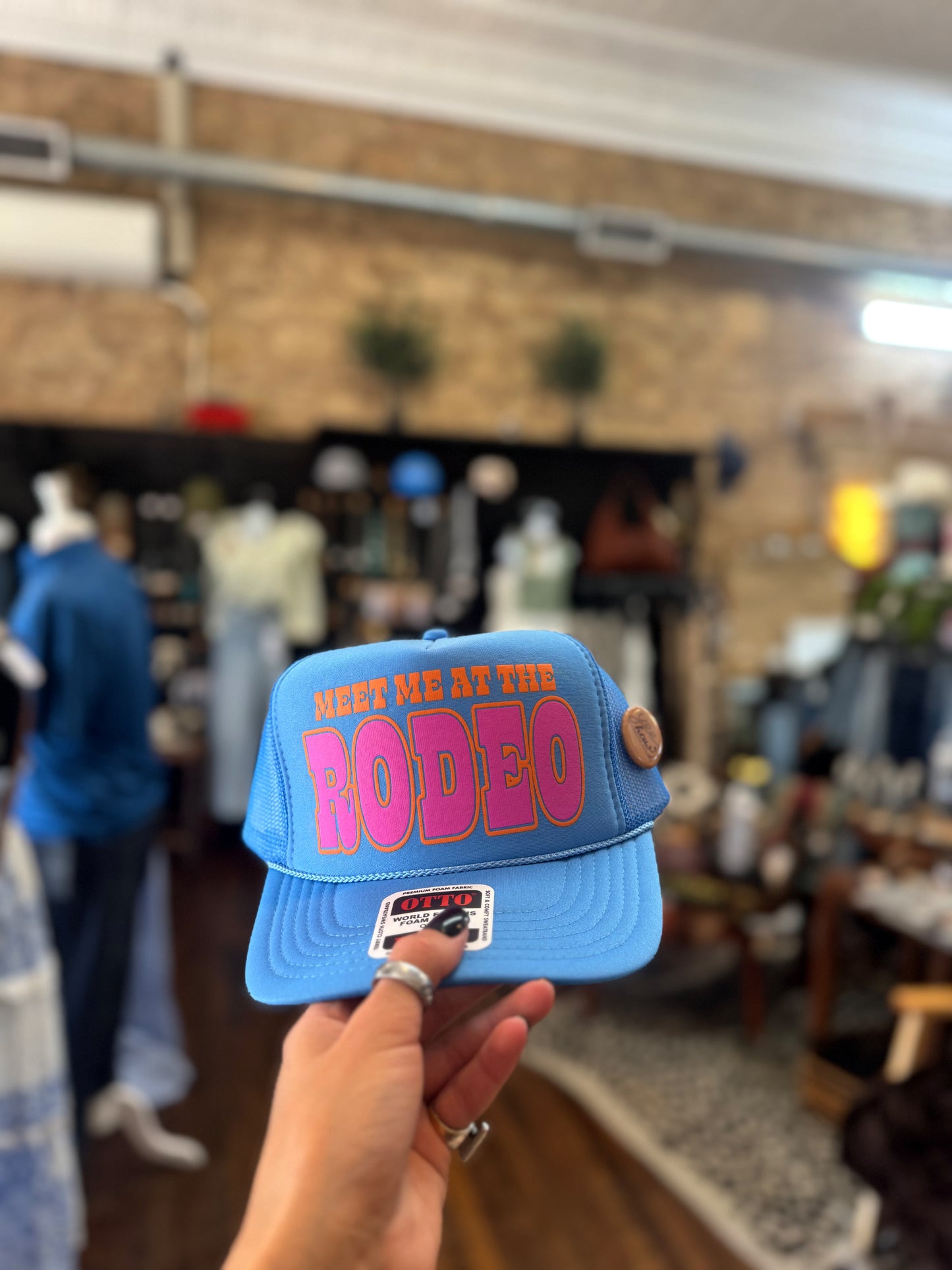 Meet Me At The Rodeo Trucker Hat