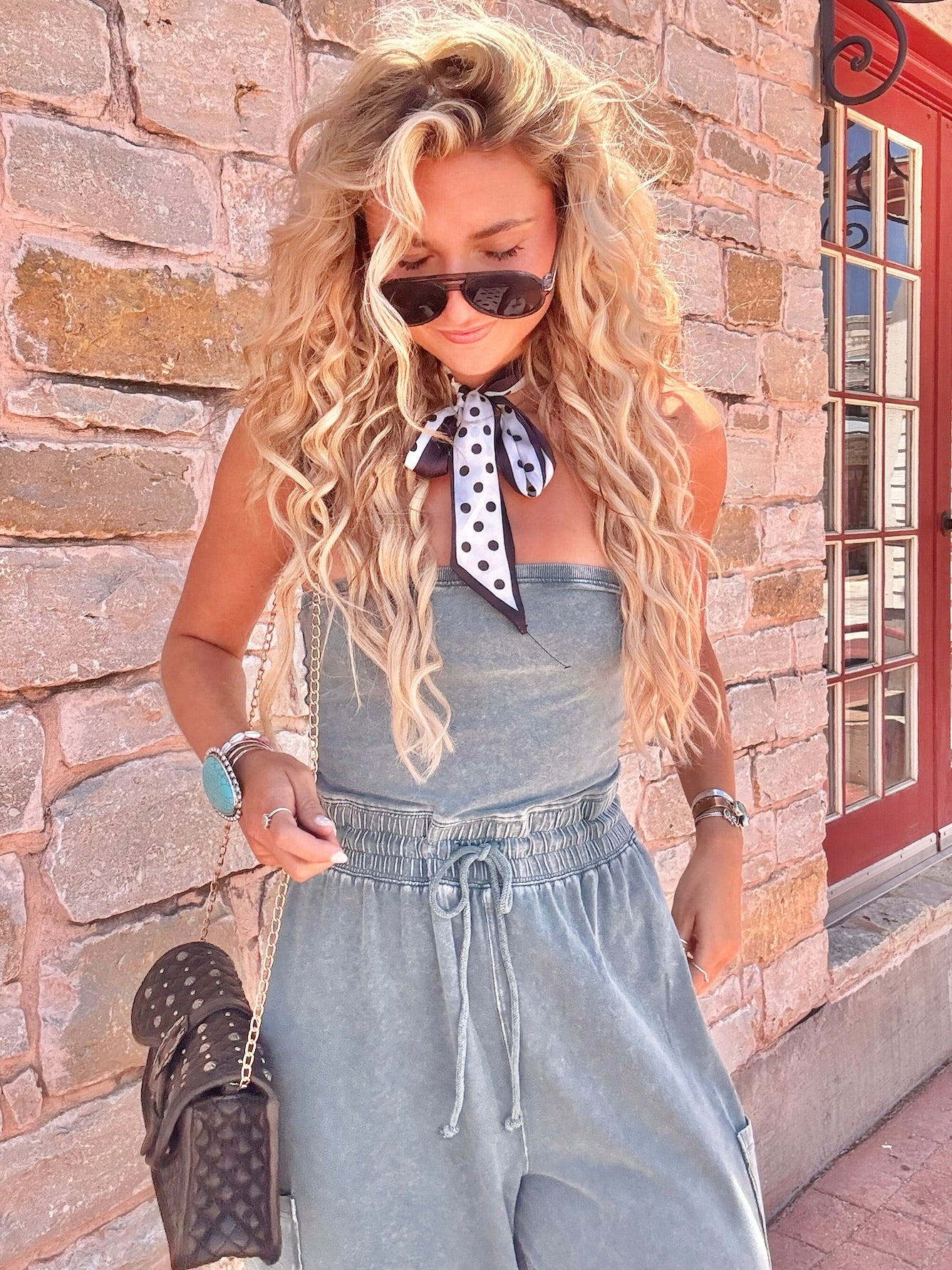 The Kristyn Tube Top Jumpsuit