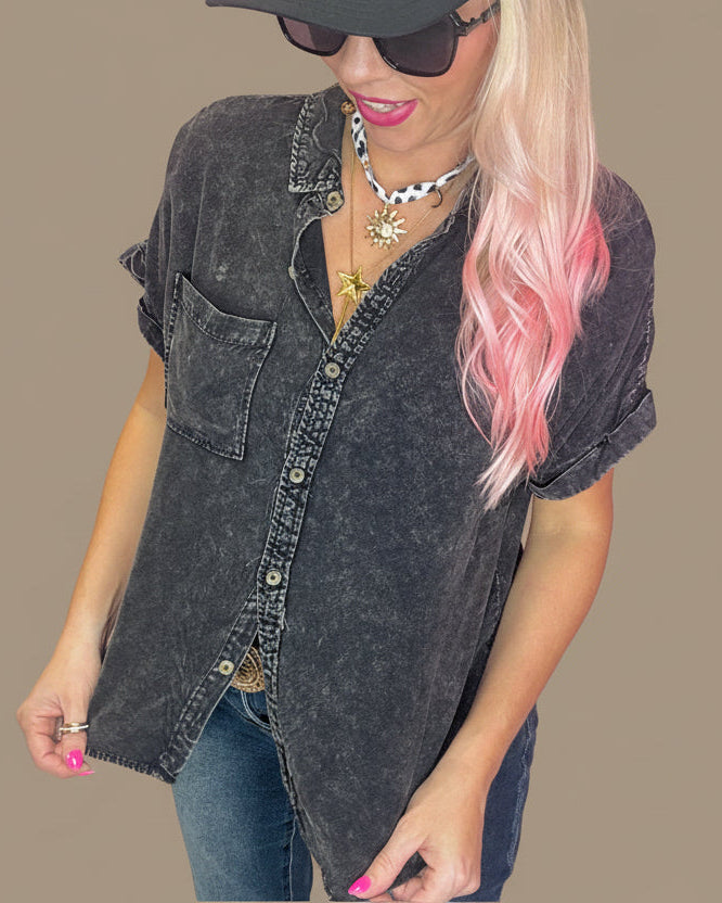 The Rany Mineral Wash Top