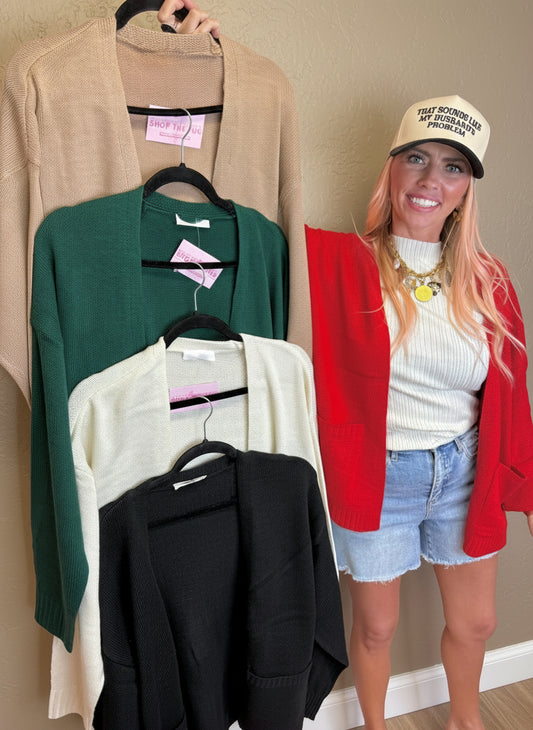 Cozy Comfort Oversized Cardigan