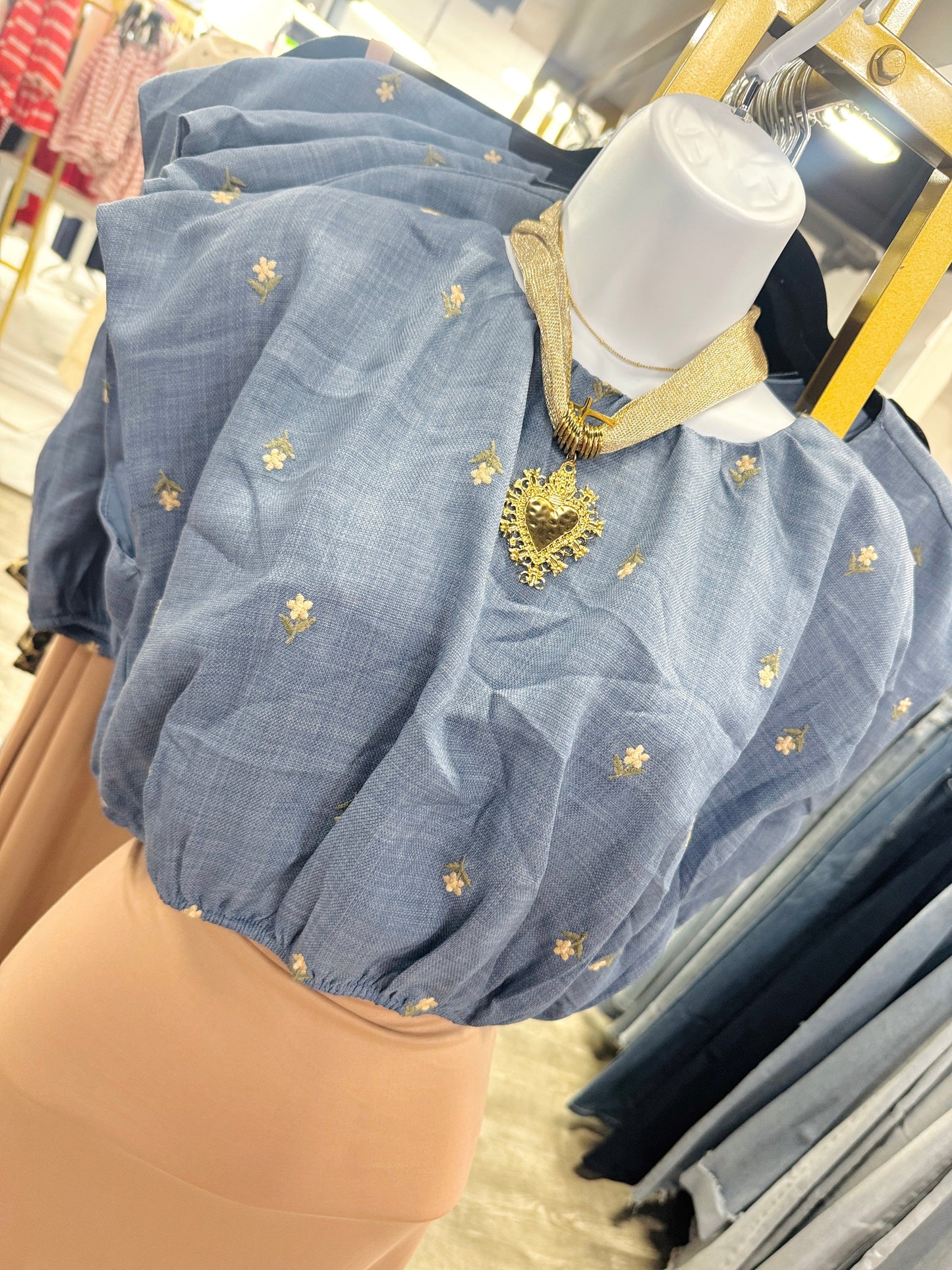 The Bloom & Bounce Cropped Top