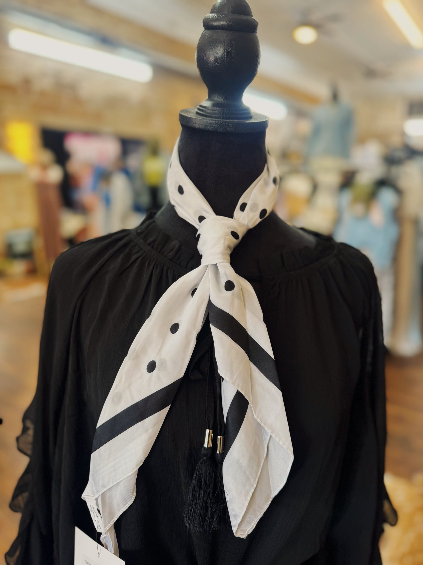 The Polka Dot Princess Scarf