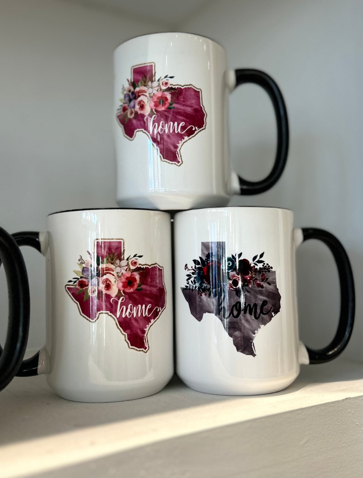 Foral Texas Mug