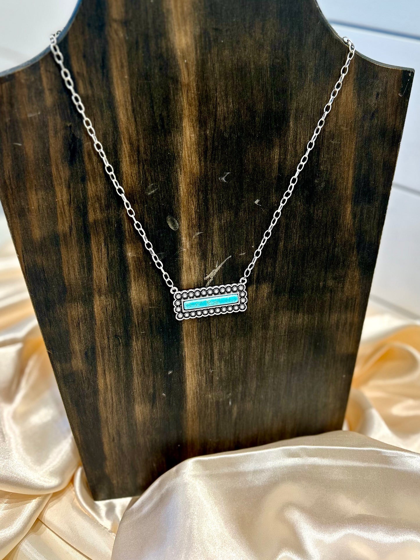 The Rena Rectangle Necklace