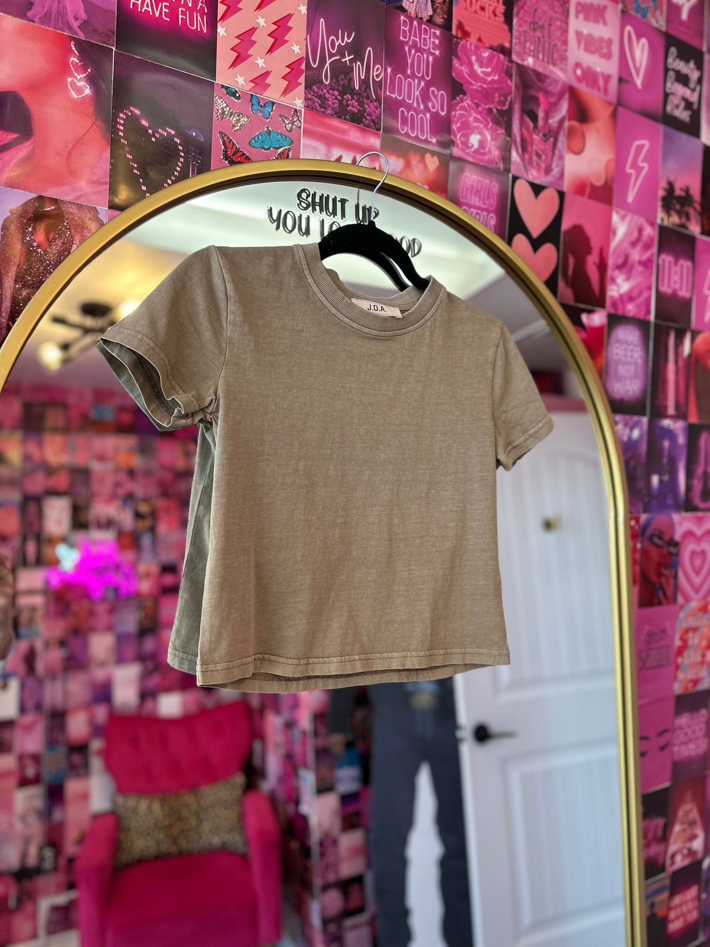 Cassie Cropped Tee