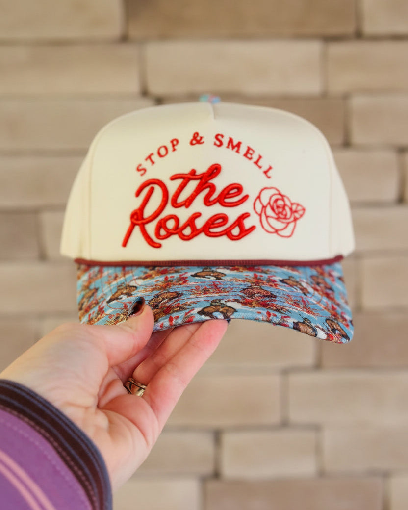 Smell The Roses Trucker Hat