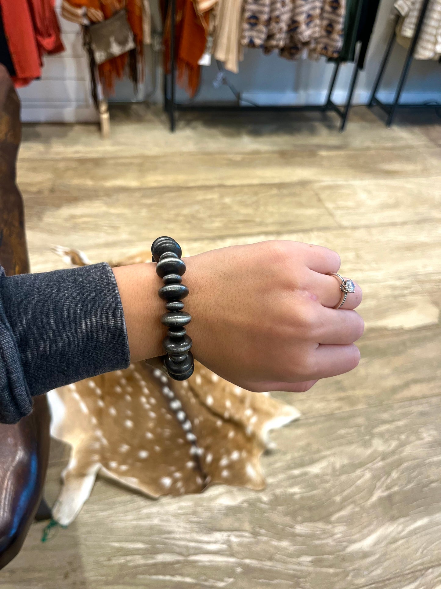 The Rennah Navajo Pearl Bracelet