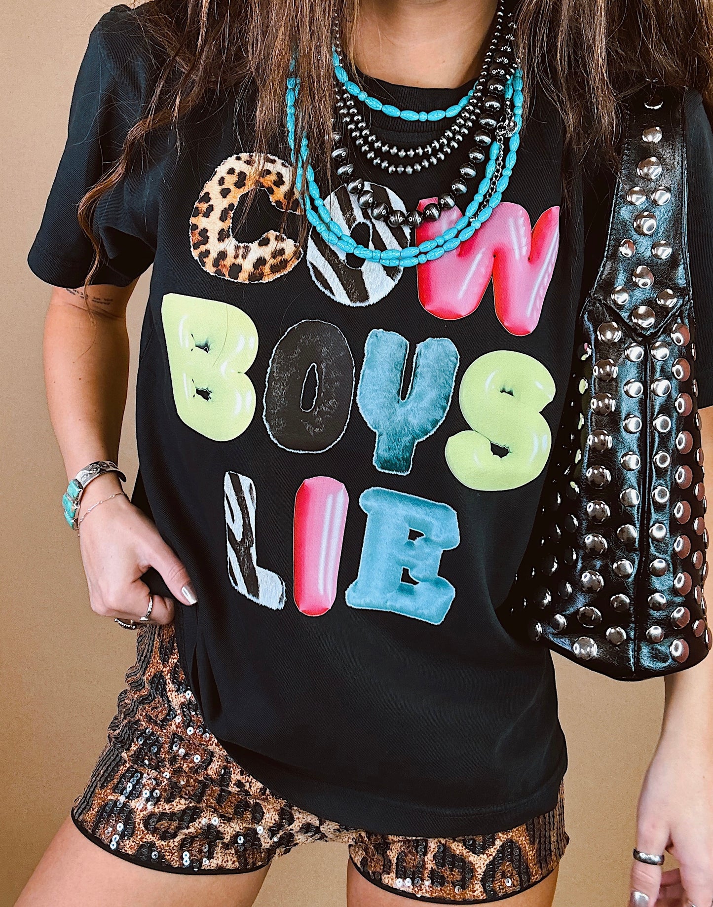 Cowboys Lie Bubble Graphic Tee