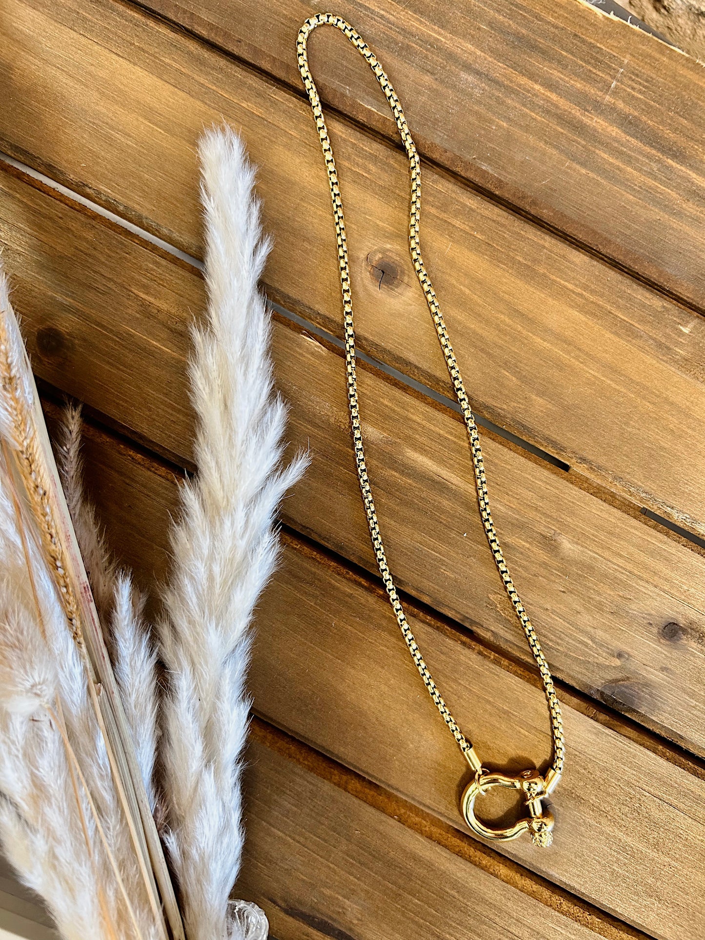 Prairie Gold Horse Bit Necklace