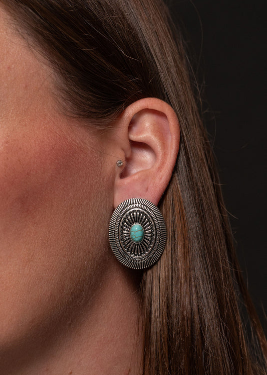 The Millie Concho Earrings