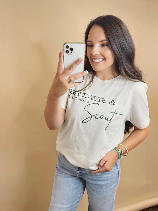 Ryder & Scout Logo Tee