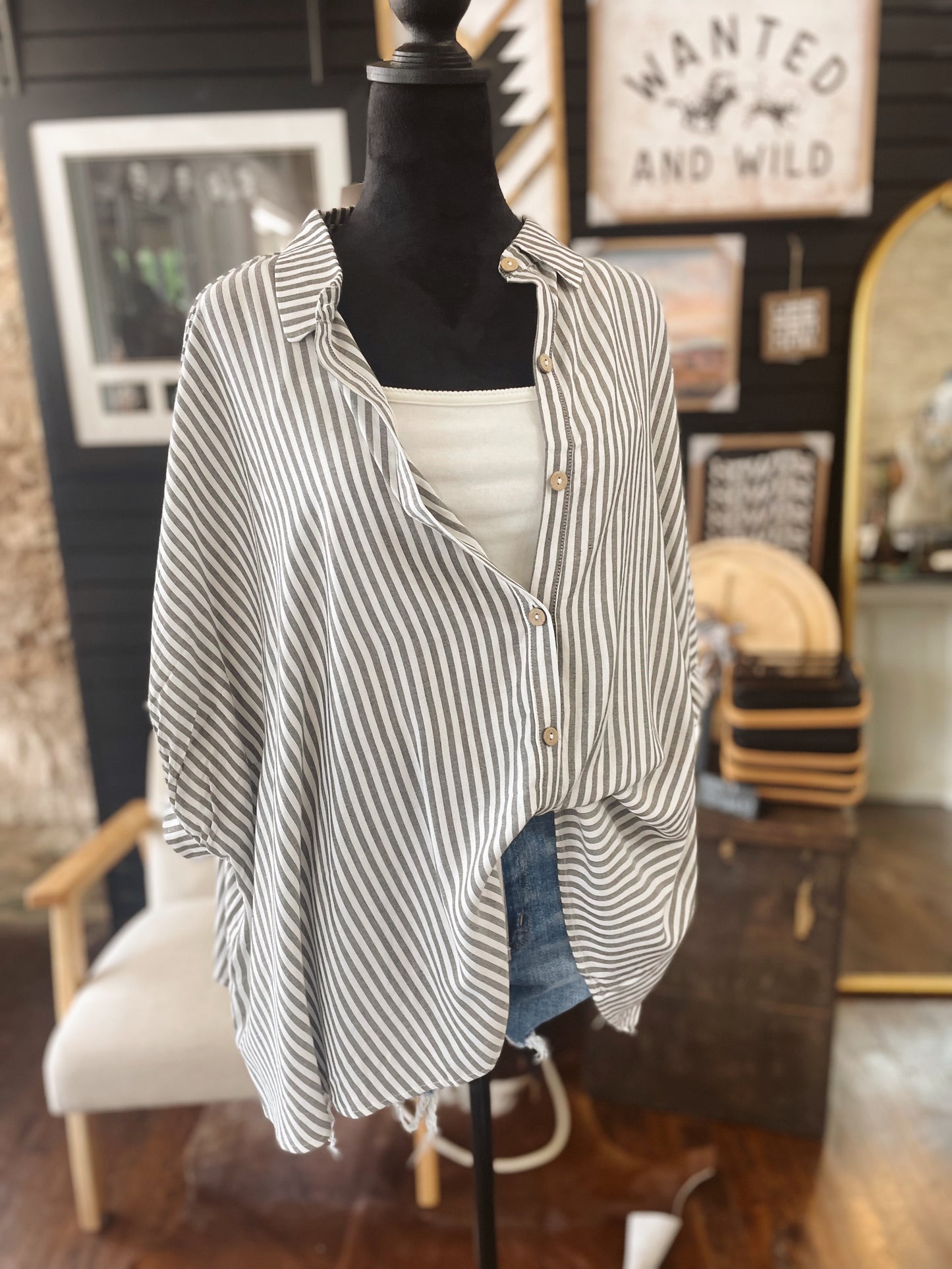 The Brittani Striped Top