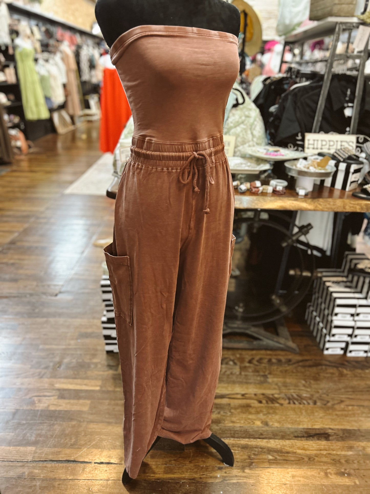 The Kristyn Tube Top Jumpsuit