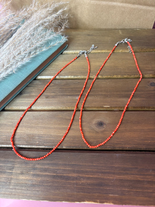 The Melon Bead Necklace