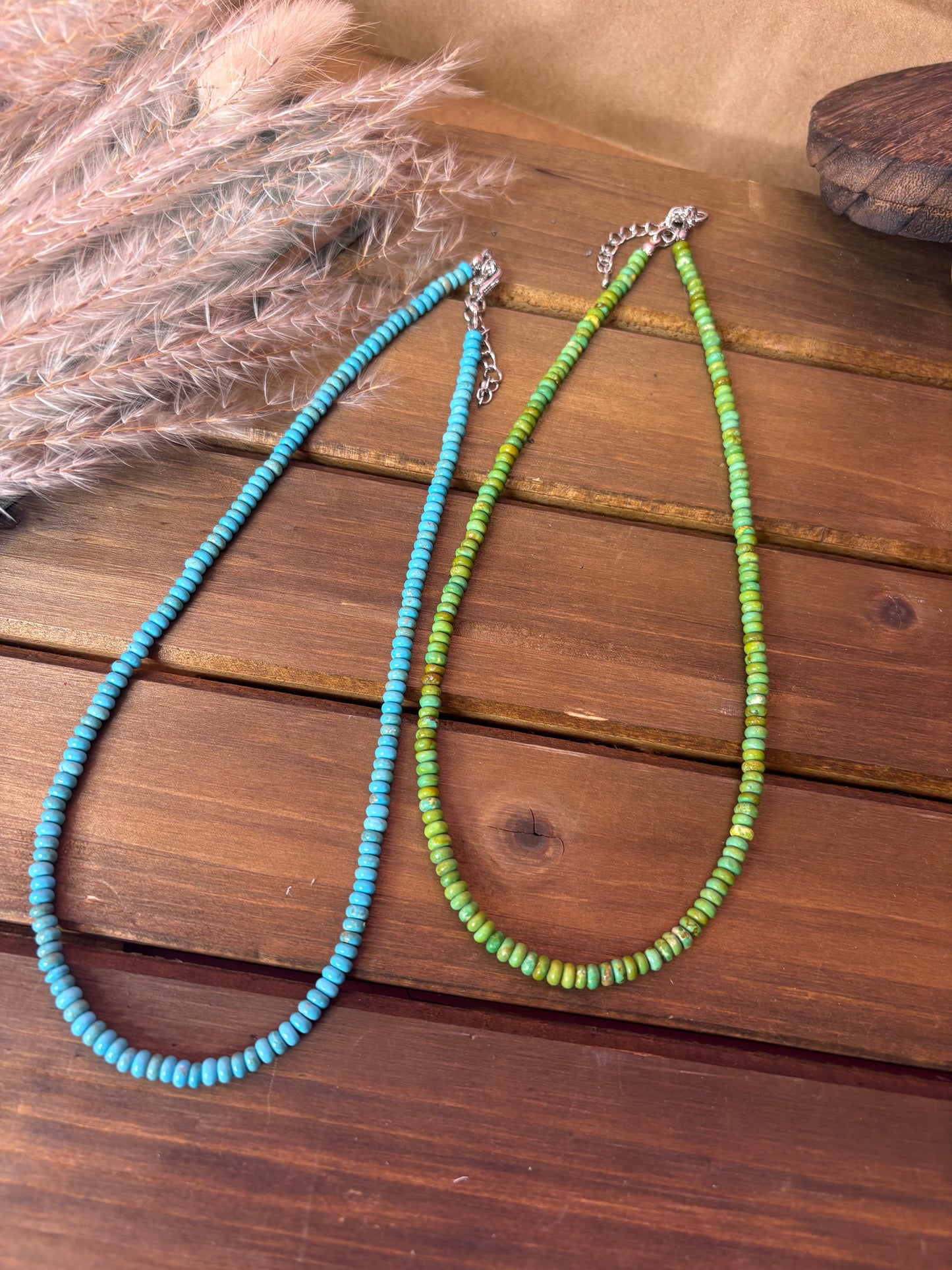 The Dainty Ocean Waves Beaded Necklace