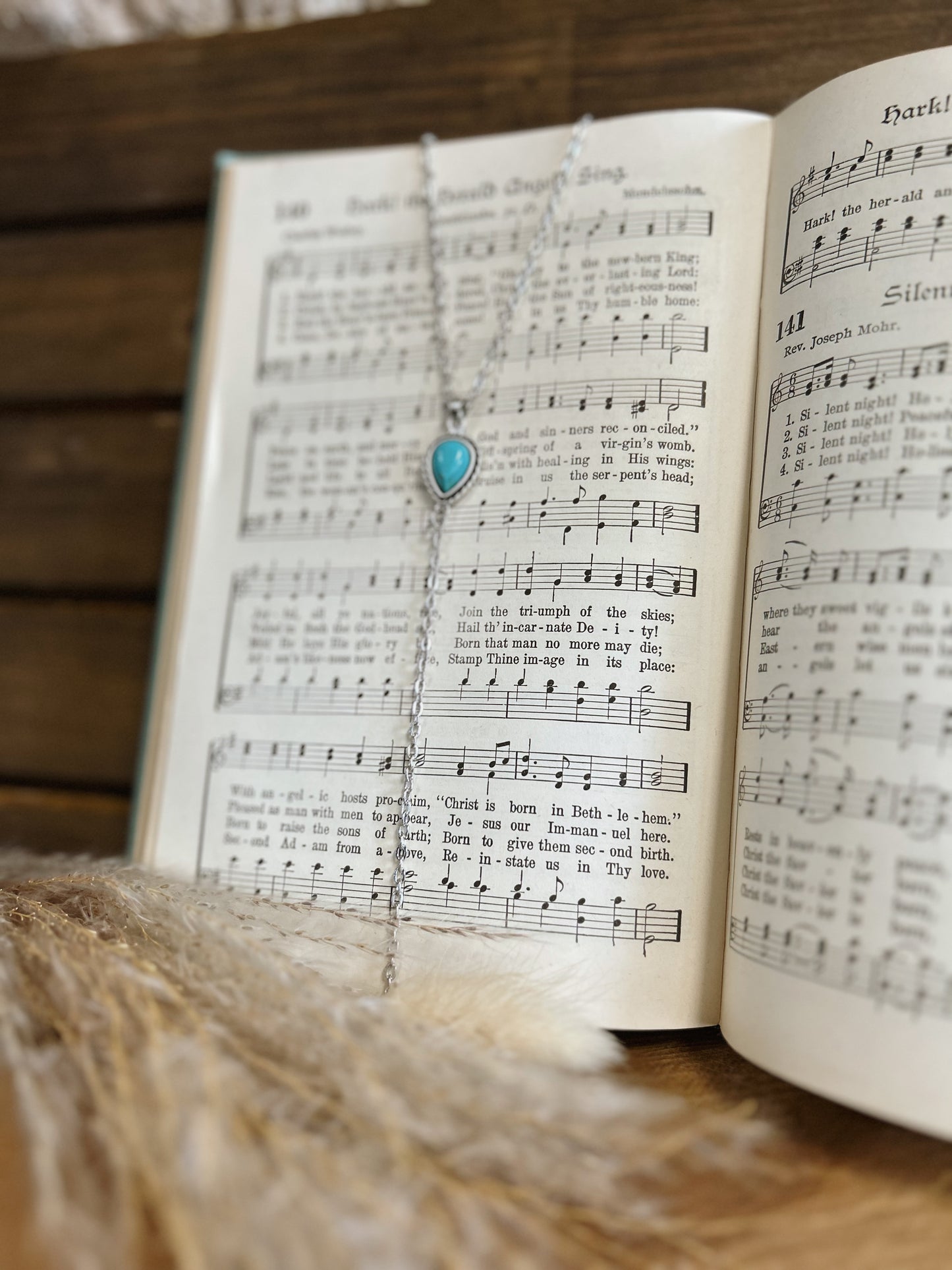 Cowgirl Kisses Drop Necklace