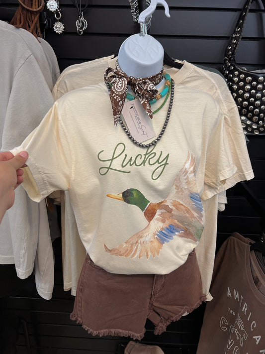 Lucky Duck Graphic Tee
