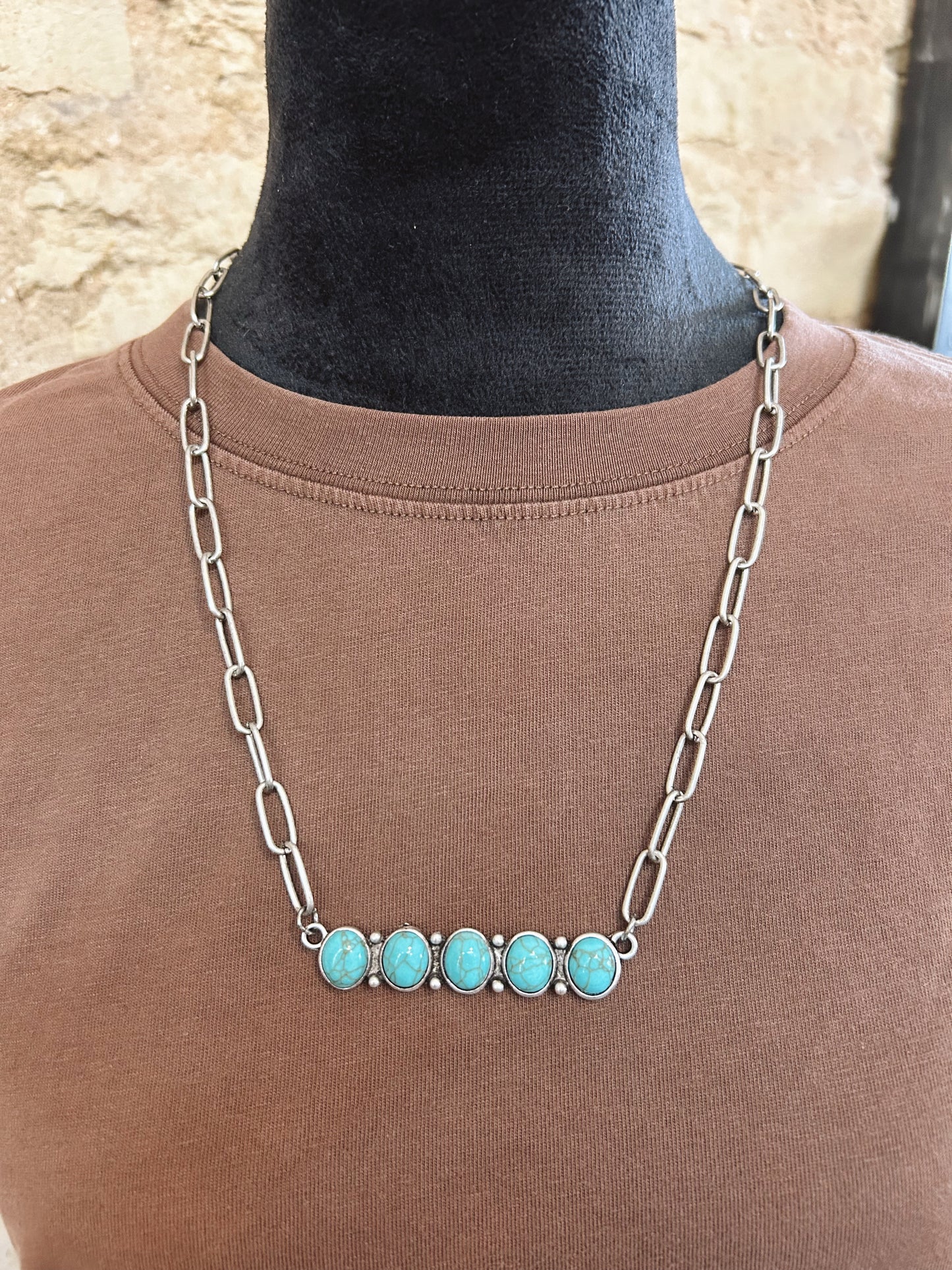The Lunar Turquoise Necklace
