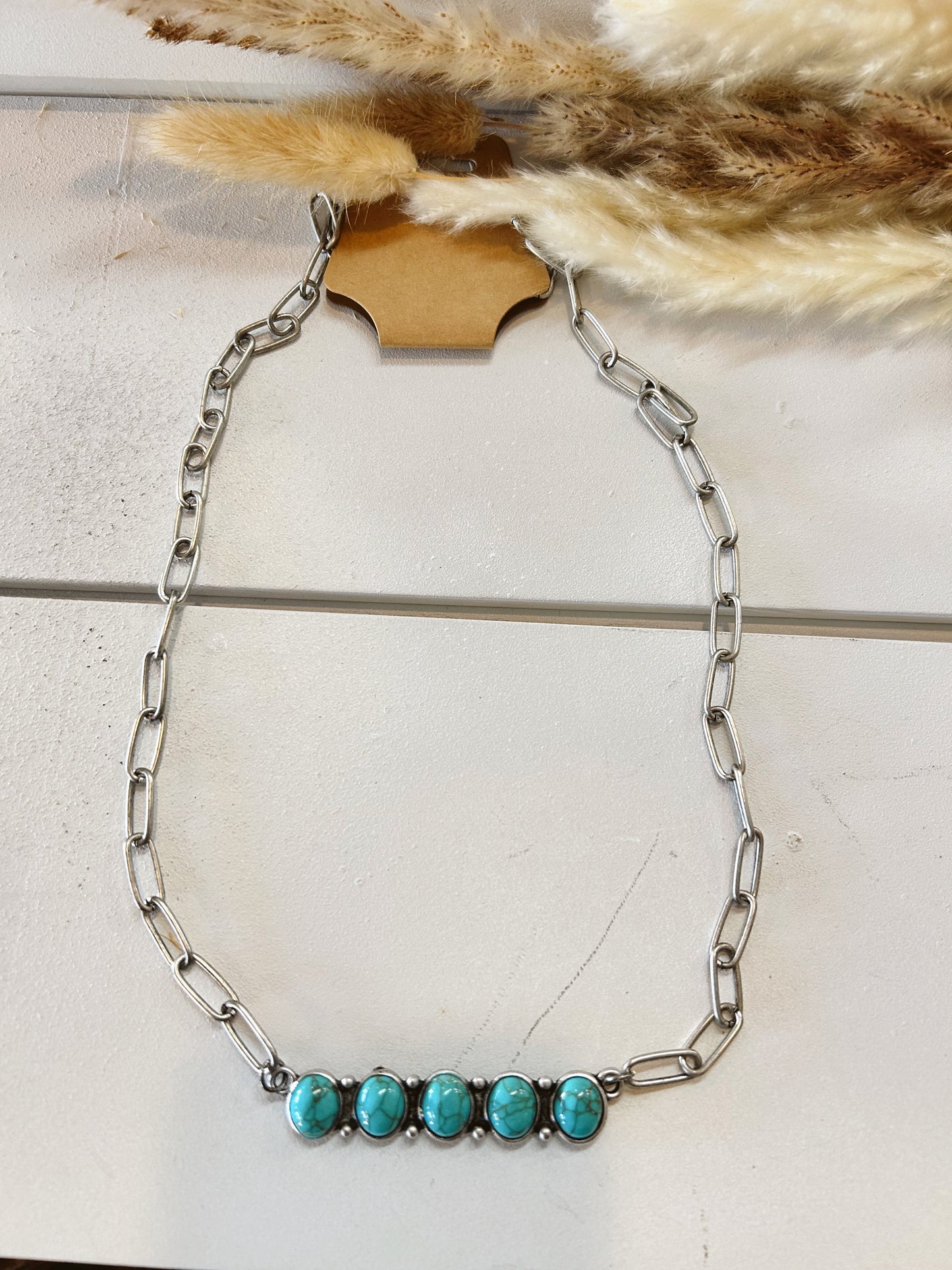 The Lunar Turquoise Necklace