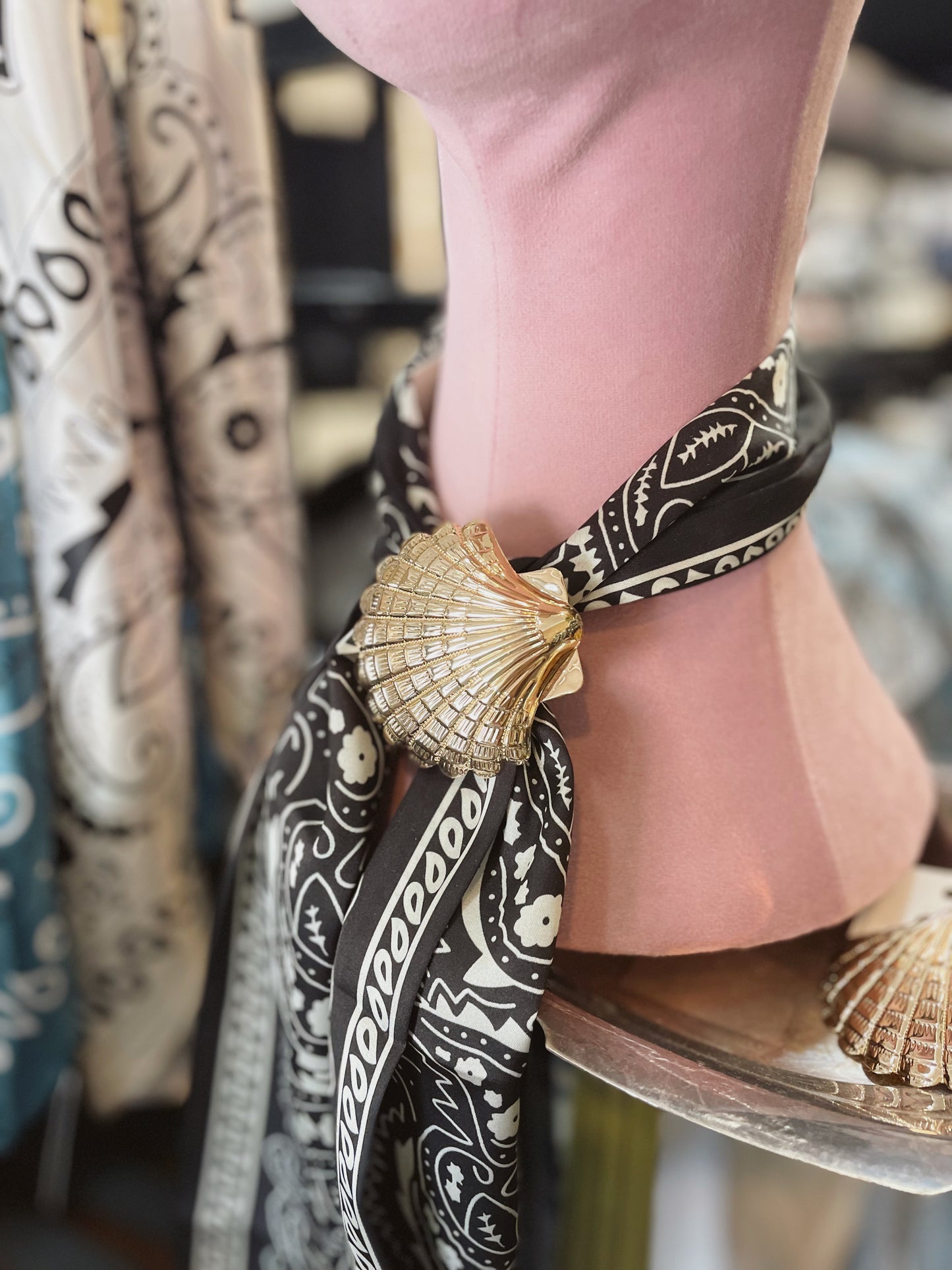 The Morgan Seashell Brooch
