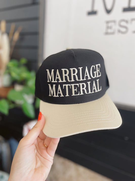 Marriage Material Trucker Hat