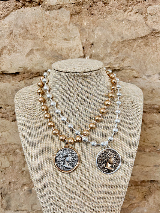 The Archer Coin Necklace