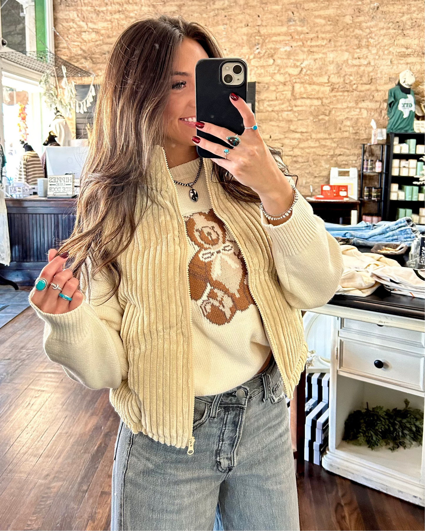 Bear With Me Cozy Sweater