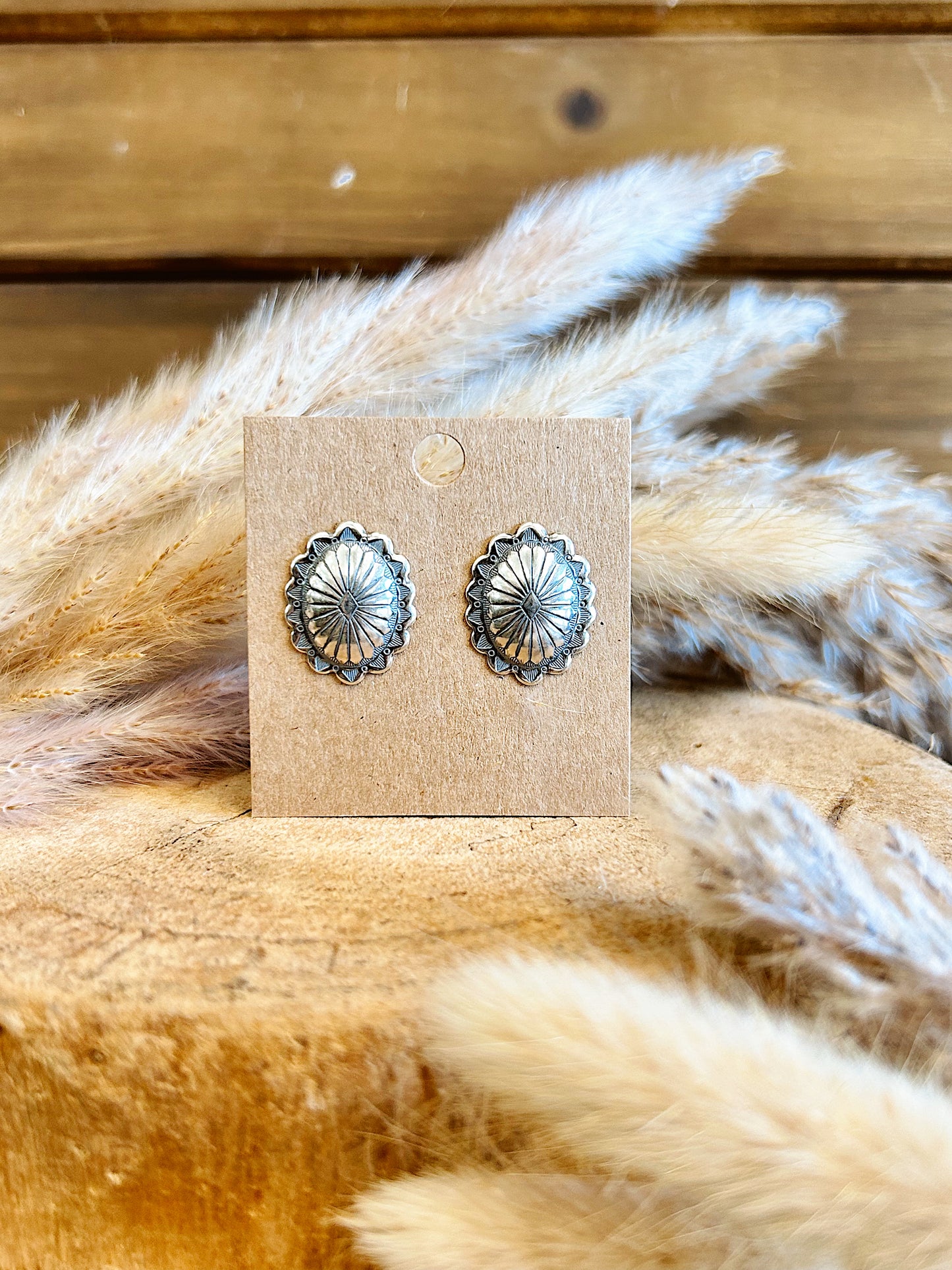 The Classic Concho Earrings