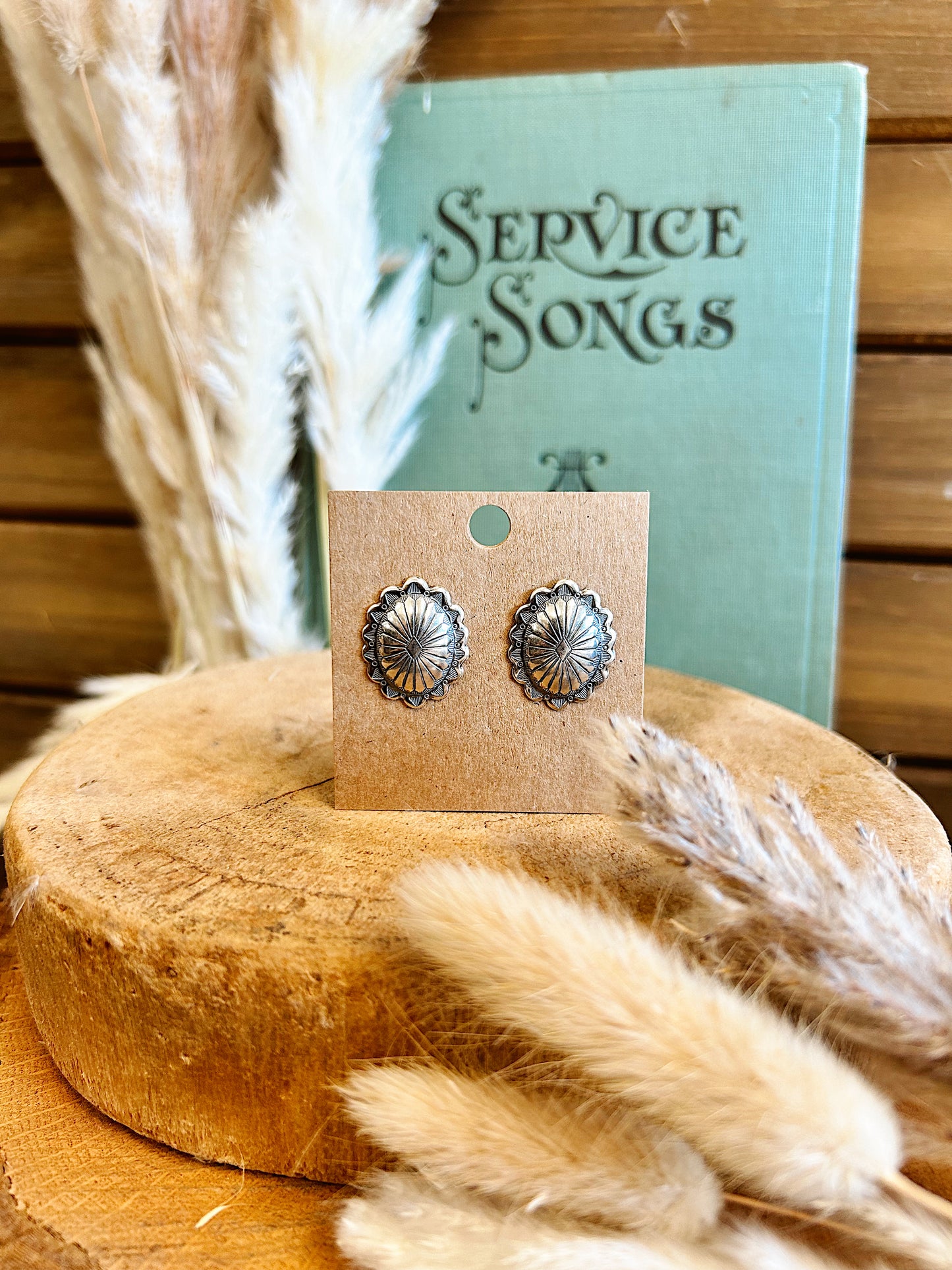 The Classic Concho Earrings